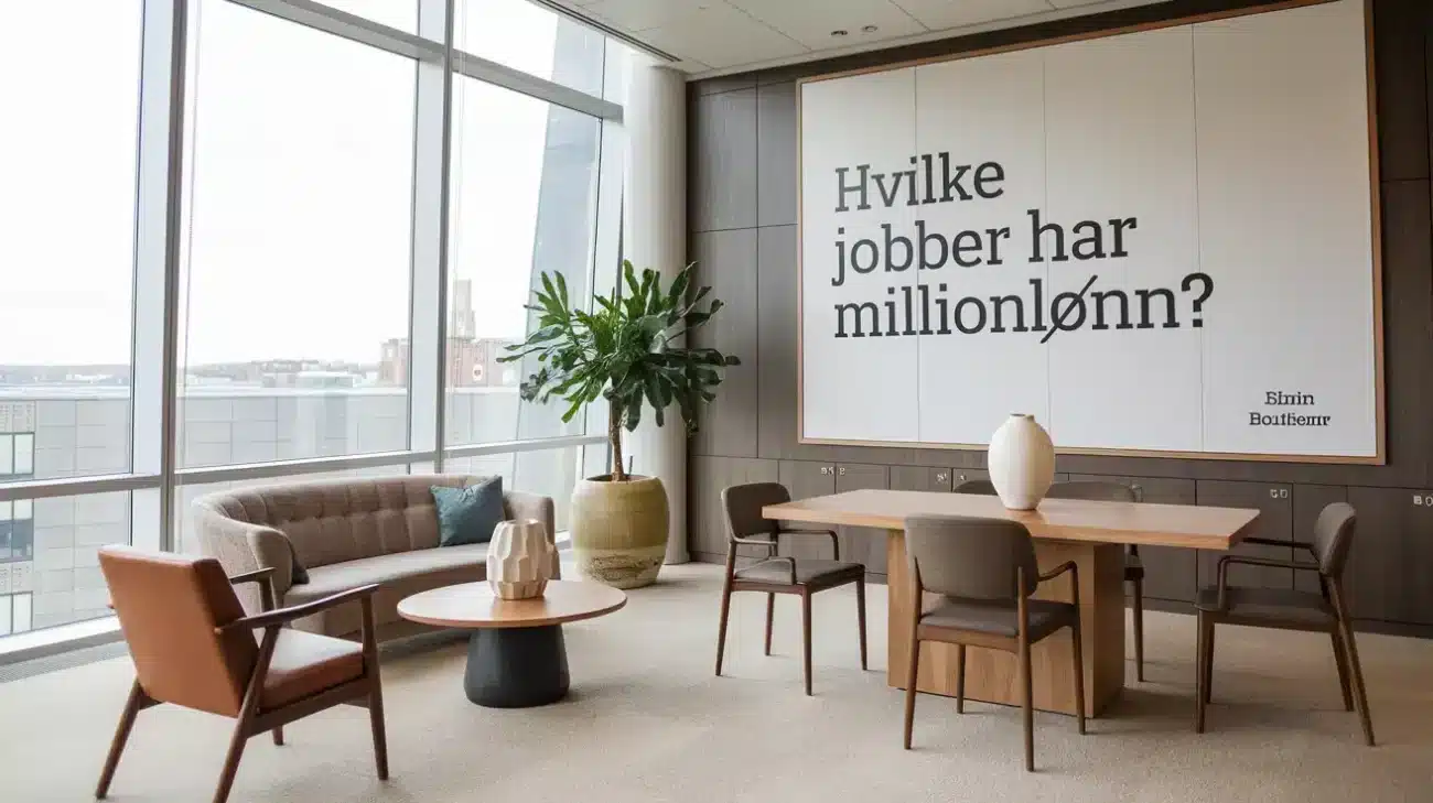 Hvilke jobber har millionlonn hovedbilde