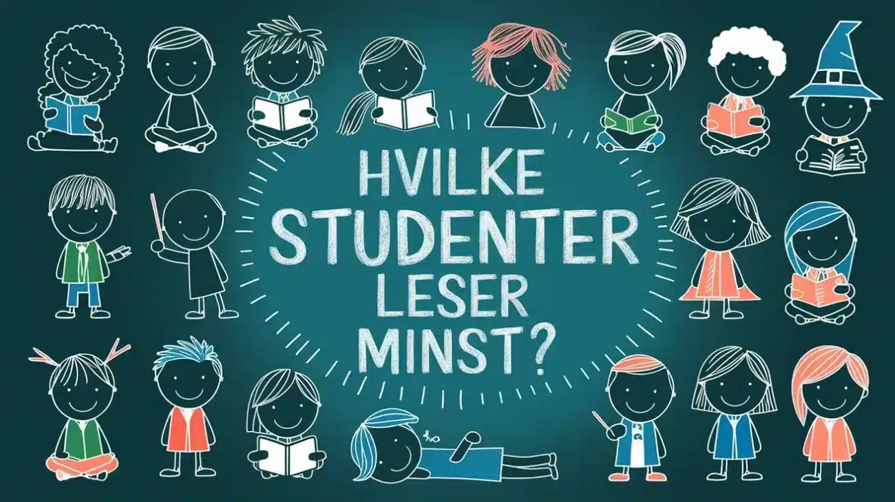 Hvilke studenter leser minst hovedbilde