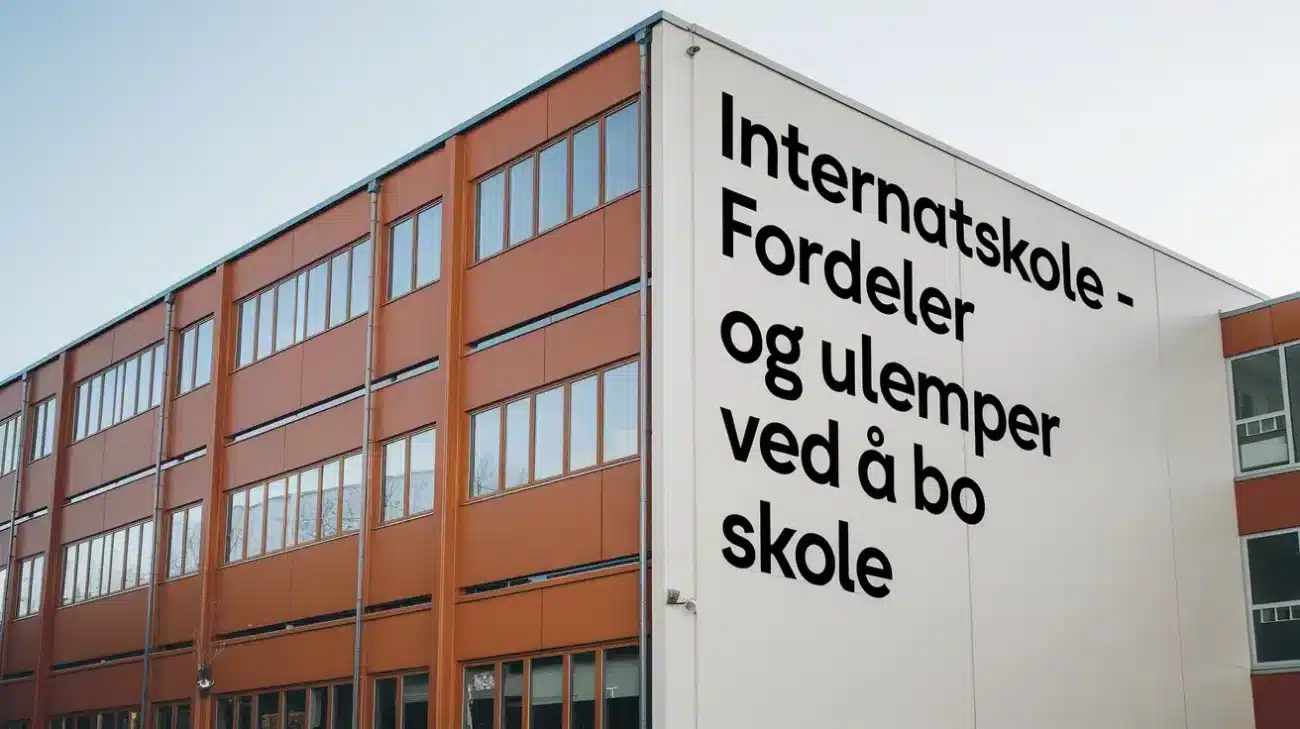 Internatskole fordeler ulemper ved bo skole hovedbilde