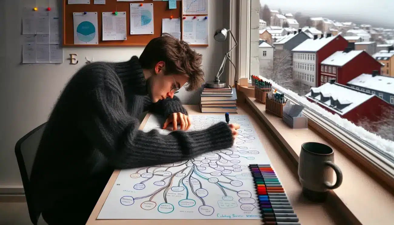 Hvordan bruke mindmaps bedre laering hovedbilde