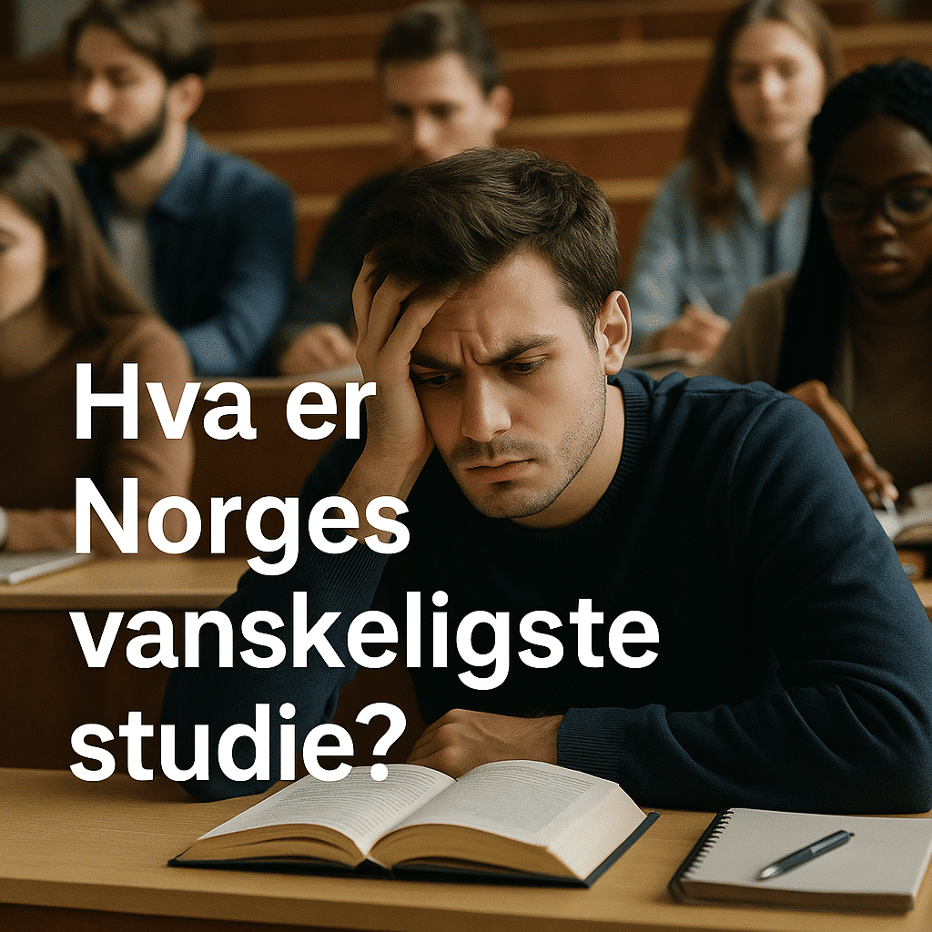 Hva er norges vanskeligste studie hovedbilde