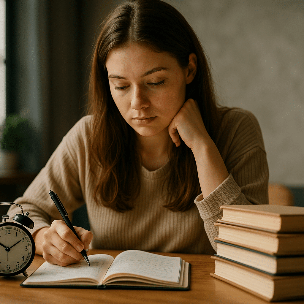 Hvor mange timer uken bor man studere hovedbilde